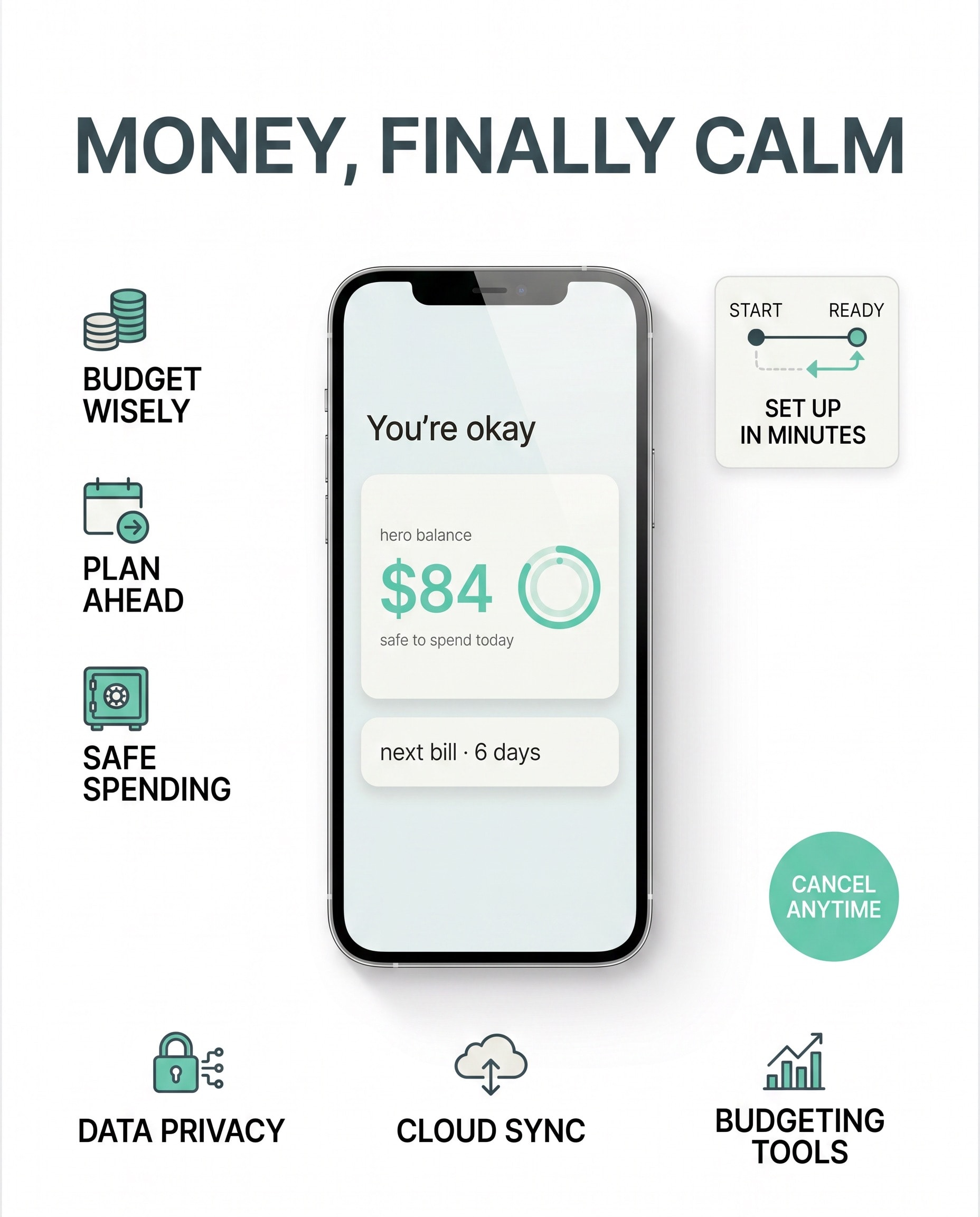 POISE safe-to-spend card
