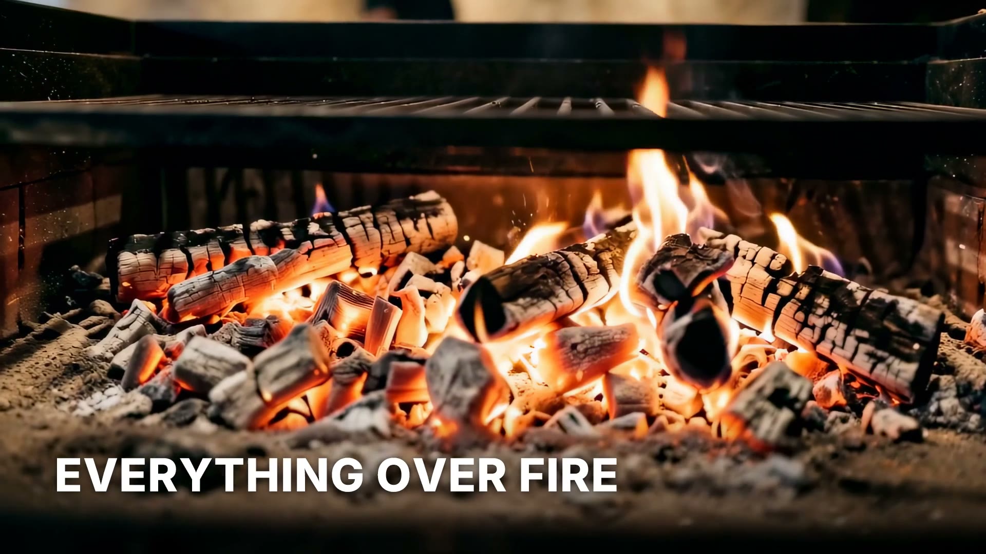BRANNR film still — live fire under the grill