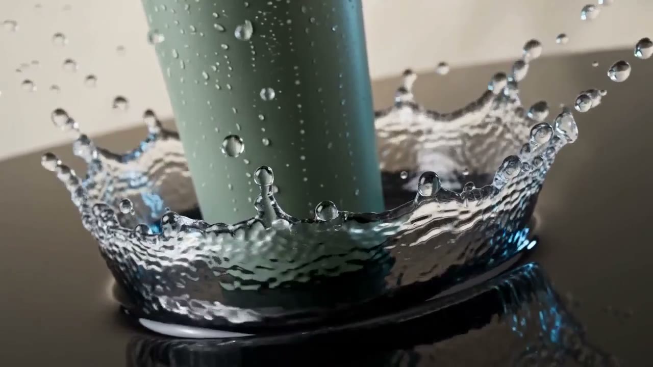 FLOE film still — ice-cold splash