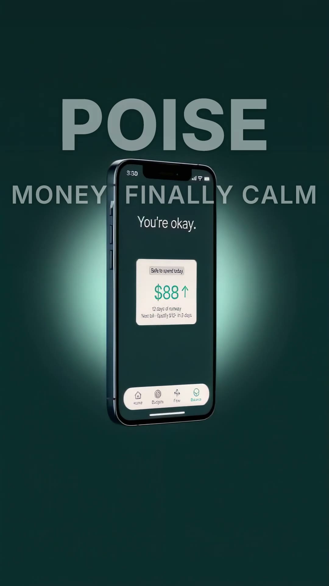 POISE film still — the balance screen